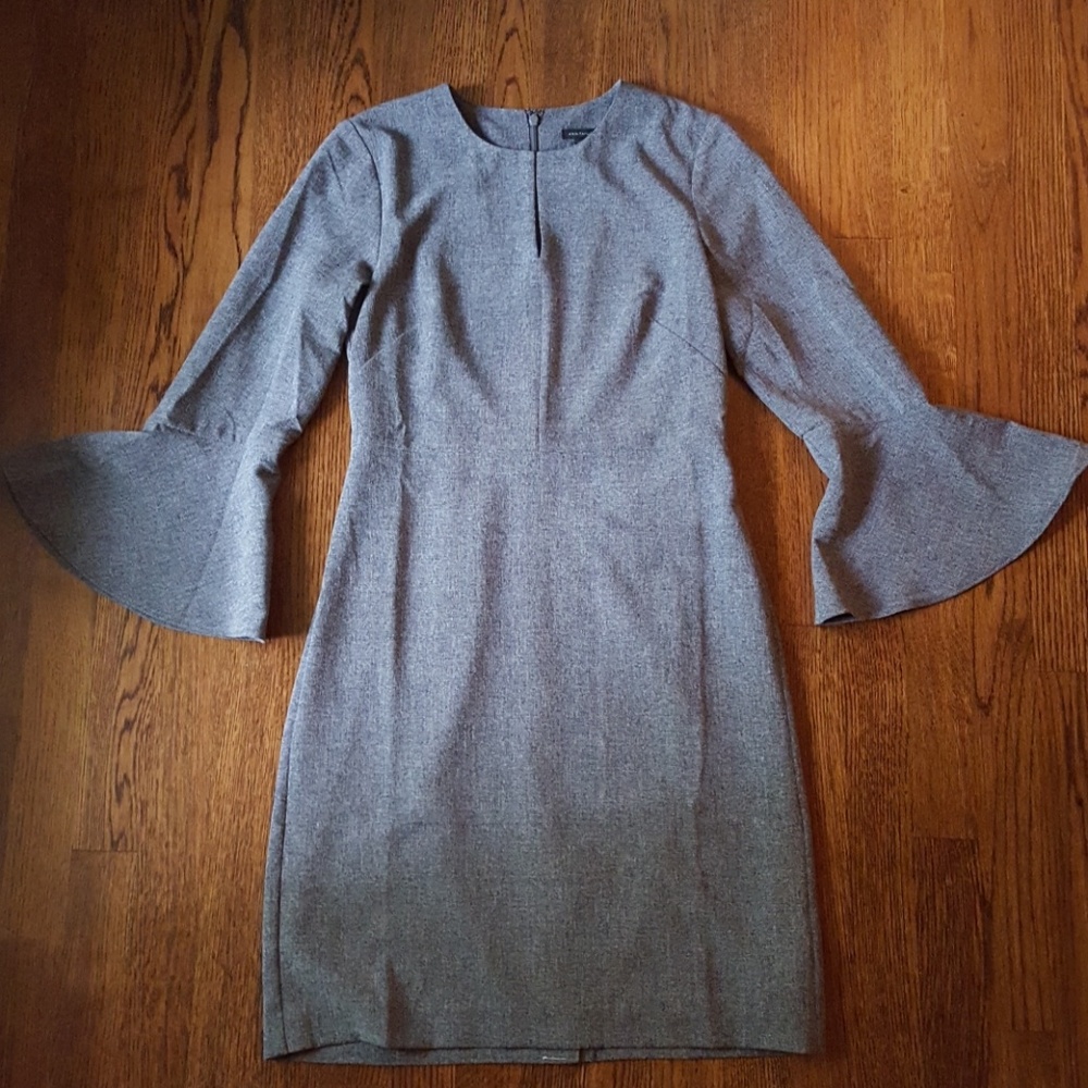 NWT Ann Taylor Gray Dress Size 0